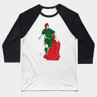 Soccer Season 4 Baseball T-Shirt